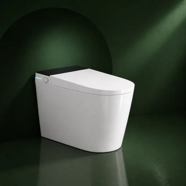 VONDDW 595x358x455mm Smart Voice Control Foam Shield Automatic Open Bidet Smart Toilet