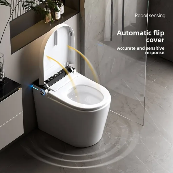VONDDW 595x358x455mm Smart Voice Control Foam Shield Automatic Open Bidet Smart Toilet