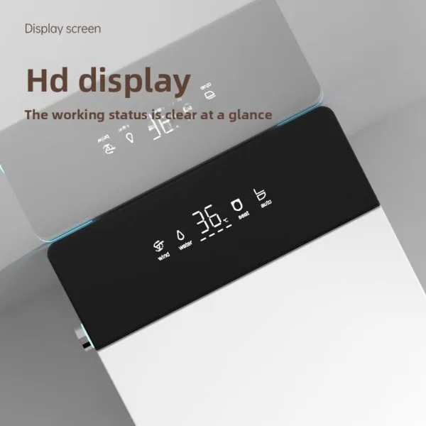 VONDDW 595x358x455mm Smart Voice Control Foam Shield Automatic Open Bidet Smart Toilet