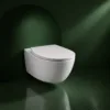 VONDDW P-Trap 180mm Rimless Tornado Flush Wall-Hung Toilet