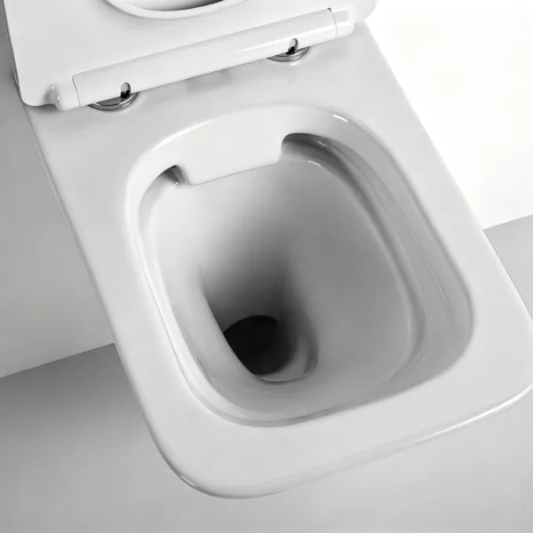 VONDDW P-Trap 180mm Sleek Rimless Tornado Flush Wall-Hung Toilet (3) VONDDW P-Trap 180mm Sleek Rimless Tornado Flush Wall-Hung Toilet