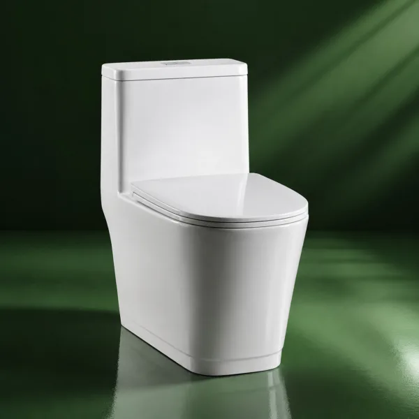 VONDDW S-Trap 300mm Curved Skirted Siphonic Flush One-piece Toilet (2) VONDDW S-Trap 300mm Curved Skirted Siphonic Flush One-piece Toilet