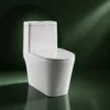 VONDDW S-Trap 300mm Modern Skirted Siphonic Flush One-piece Toilet