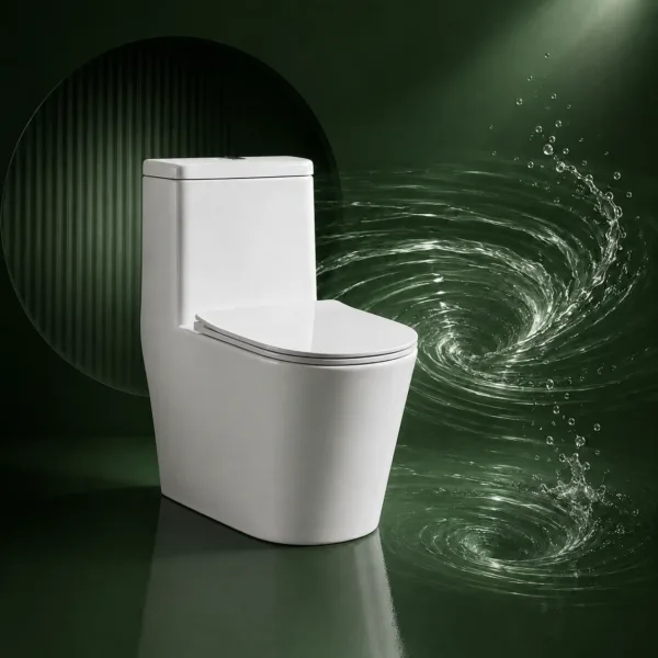VONDDW Dual S-P-Trap Dual Flush Soft-Closing Two-Piece Ceramic Toilet (3) VONDDW S-trap 300mm Siphonic Dual Flush Glossy White Seamless Luxury One-piece Ceramic Toilet