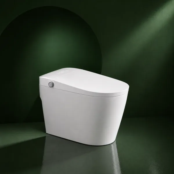 VONDDW European Style Digital Display Heated Seat High Cost Performance Glossy White Smart Toilet (1) VONDDW European Style Digital Display Heated Seat High Cost Performance Glossy White Smart Toilet