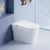 VONDDW European Style Digital Display Heated Seat High Cost Performance Glossy White Smart Toilet (2) VONDDW European Style Digital Display Heated Seat High Cost Performance Glossy White Smart Toilet