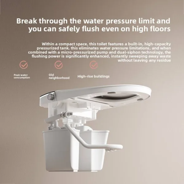 VONDDW European Style Digital Display Heated Seat High Cost Performance Glossy White Smart Toilet (5) VONDDW European Style Digital Display Heated Seat High Cost Performance Glossy White Smart Toilet