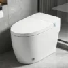 VONDDW Floor-Mounted Auto Flip Power Outage Flush Heated Seat Remote Control Glossy White Luxury Smart Toilet (2) VONDDW Floor-Mounted Auto Flip Power Outage Flush Heated Seat Remote Control Glossy White Luxury Smart Toilet