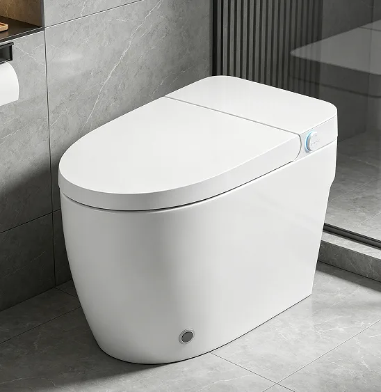 VONDDW Floor-Mounted Auto Flip Power Outage Flush Heated Seat Remote Control Glossy White Luxury Smart Toilet (2) VONDDW Floor-Mounted Auto Flip Power Outage Flush Heated Seat Remote Control Glossy White Luxury Smart Toilet