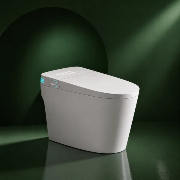 VONDDW S-Trap com ecrã digital, assento aquecido, comando à distância, branco brilhante, sanita moderna, inteligente e sofisticada (1) VONDDW S-Trap com ecrã digital, assento aquecido, comando à distância, branco brilhante, sanita moderna, inteligente e com tecnologia avançada