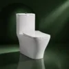VONDDW S-trap 300mm Siphonic Fully Skirted Glossy White Diamond-Cut Geometric One-piece Ceramic Toilet (2) VONDDW S-trap 300mm Siphonic Fully Skirted Glossy White Diamond-Cut Geometric One-piece Ceramic Toilet