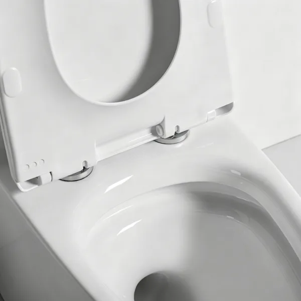 VONDDW S-trap 300mm Siphonic Fully Skirted Glossy White Modern One-piece Ceramic Toilet (1) VONDDW S-trap 300mm Siphonic Fully Skirted Glossy White Modern One-piece Ceramic Toilet